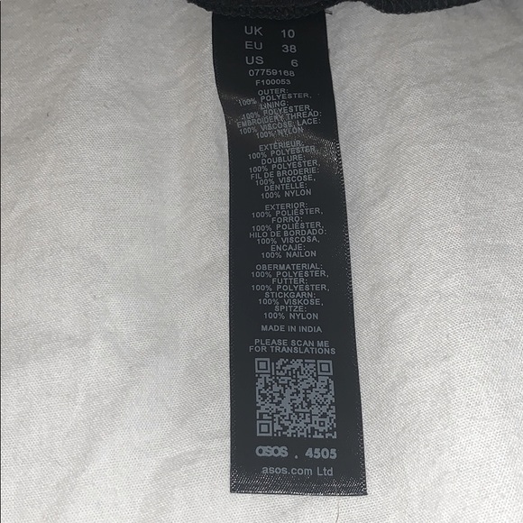 ASOS Maternity double layer midi embroidered dress - Picture 5 of 7